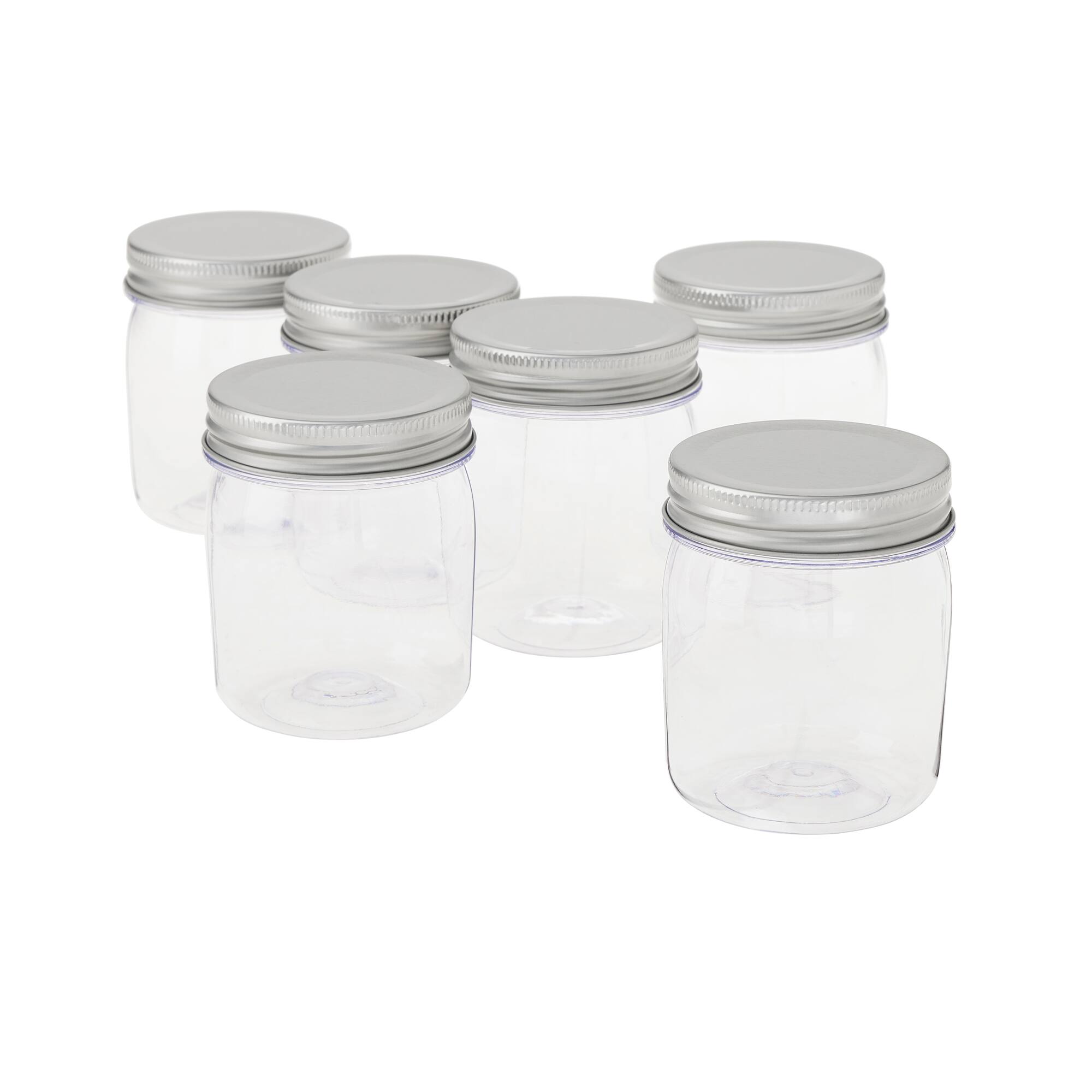 8 Packs: 6 ct. (48 total) 8oz. Plastic Mason Jars by Celebrate It™